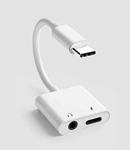 USB C to 3.5mm Headphone Charger Adapter Type C Earphone Jack AUX dongle Audio Fast Charging Cable Cord Compatible for Samsung Galaxy for IPhone15 Pro Max Plus ipad 10、Air4/5、Mini6、Pro 12.9