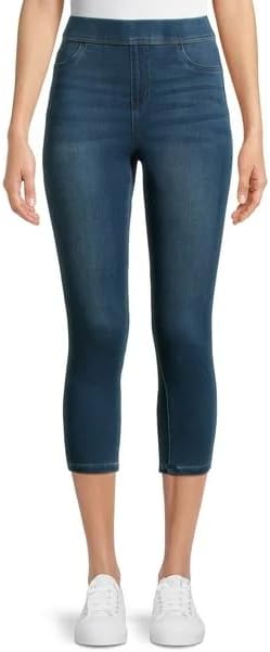 Time and Tru Women's Pull on Capri Jeggings