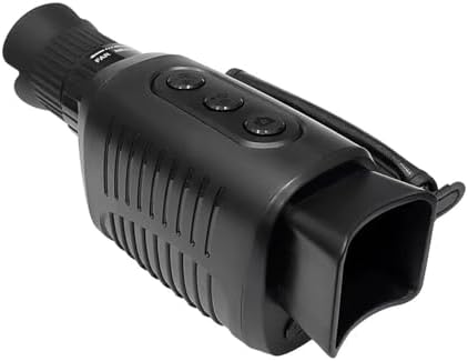 Andoer Monocular Telescope, 2.5K Night Vision Glasses, 10X Digital Zoom Waterproof Monocular Support Image Video Recording for Birdwatching/Travel/Tourism