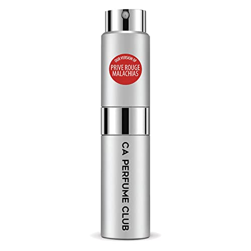 CA Perfume Club Impression of ARMN Prive Rouge Malachias For Women & Men Replica Version Fragrance Dupes Concentrated Long Lasting Eau de Parfum Spray Refillable Atomizer Bottle 0.27 Fl Oz-X1