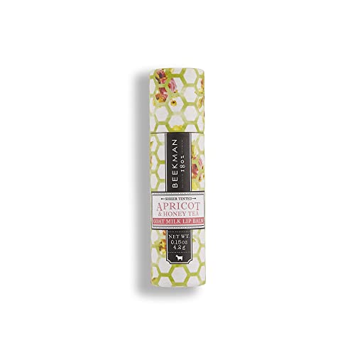 Beekman 1802 Goat Milk Lip Balm - Nourishes, Hydrates & Softens Lips - Prevents & Treats Dry & Chapped Lips - Cruelty-Free Lip Care - Packaging May Vary