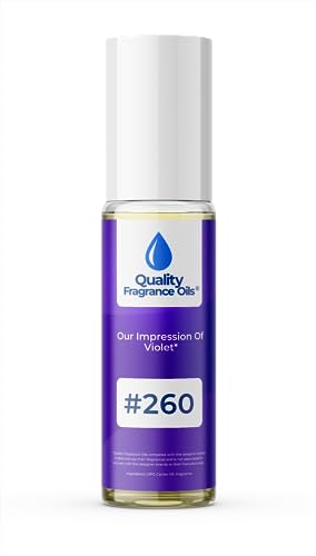 Quality Fragrance Oils' Impression #260, Inspired by Violet for Women (10ml Roll On)