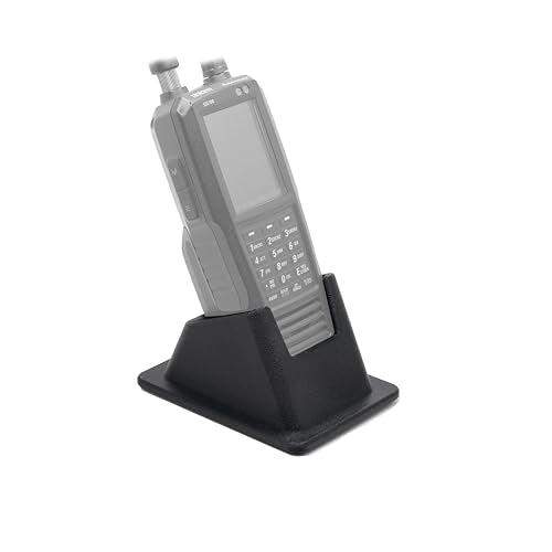 Desktop Drop-In Non-Slip Desk Stand for Uniden SDS100 Radio Scanner - Lifetime Warranty