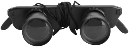 Eyeglasses Binocular Hands- Binocular Glasses 3 x 28 Binocular for Fishing Bird Watching Travel Sightseeing Outdoor Sports Concerts Theater Opera TV