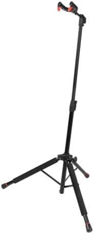Gator Frameworks Hanging Single Guitar Stand with Self-Locking Yoke, Holds Electric or Acoustic Guitars (GFW-GTR-1700)