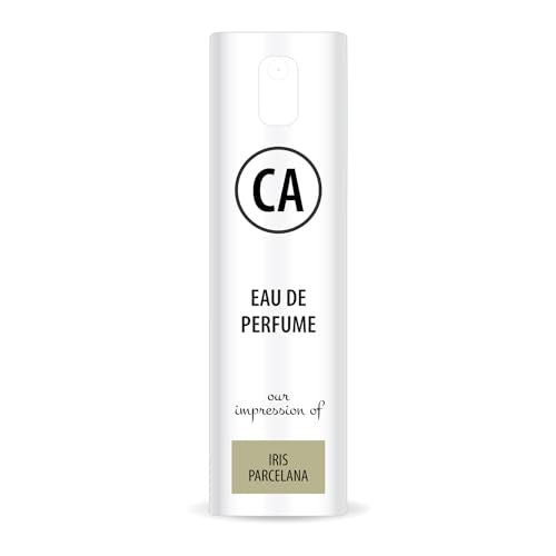 CA Perfume Impression of Iris Porcelana For Women & Men Eau de Parfum Spray Atomizer Bottle 0.33 Fl Oz-X1