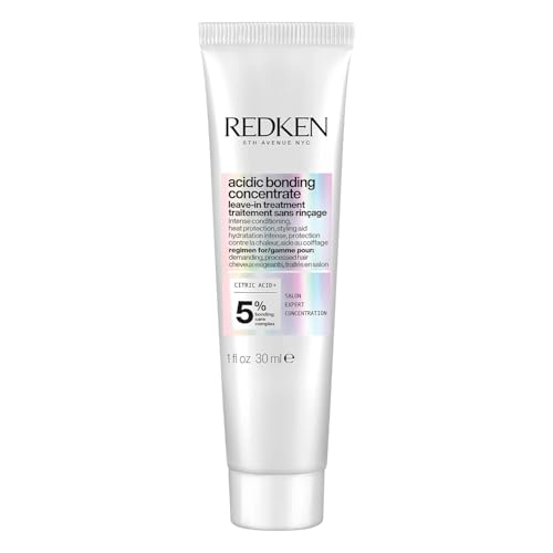 Redken Bonding Leave In Conditioner for Damaged Hair | Acidic Bonding Concentrate | Leave In Hair Repair Treatment | Strengthens Weak Hair | Safe for Color-Treated Hair & All Hair Types