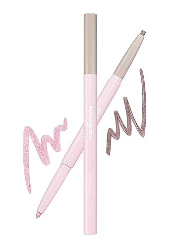 COLORGRAM Under Eye Highlighter Stick 06 Cool Pink | Silky-Smooth Long-Lasting Highlighter & Contouring Stick for Smudge-Proof, Shining Daily Makeup | K-Beauty Face Highlighters & Luminizers