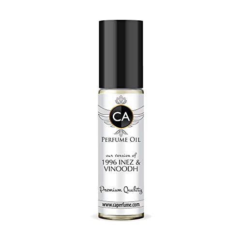 CA Perfume Impression of 1996 Inez & Vinoodh For Women & Men Replica Fragrance Body Oil Dupes Alcohol-Free Essential Aromatherapy Sample Travel Size Concentrated Long Lasting Roll-On 0.3 Fl Oz/10ml