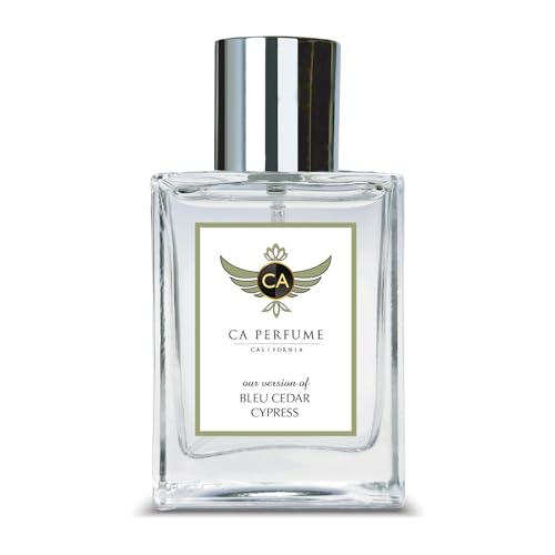 CA Perfume Impression of Bleu Cedar Cypress For Women & Men Fragrance Spray Bottle 1.7 Fl Oz/50ml