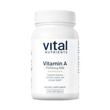 Vital Nutrients - Vitamin A (from Fish Liver Oil) - Supports Immune Function and Vision - 100 Softgels per Bottle - 7500 mcg RAE