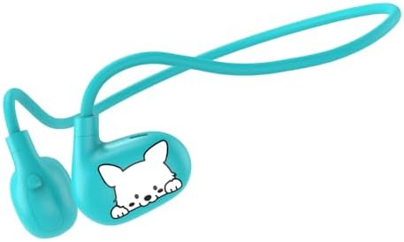 Kids Headphones, LK15 Open Ear Bluetooth Headphones with Air Conduction, Ultra-Light, 85dB Volume Limiting Wireless Headphone for Children Teens Boys Girls (Blue)