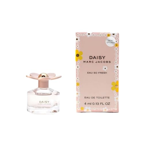 Marc Jacobs Daisy Eau so Fresh Perfume for Women EDT Mini Splash, 0.13 Ounce