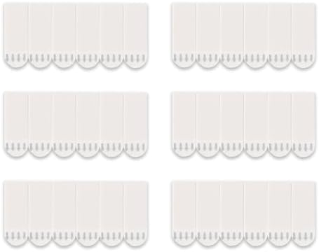 132 Small Refill Strips, Double Sided Adhesive Strips Damage Free, Water-Resistant Replacement Hanging Strips for Indoor Hooks