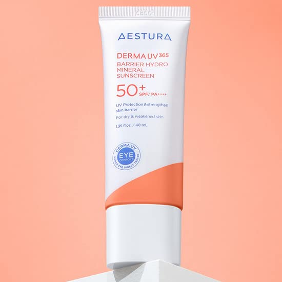 AESTURA Derma UV 365 Barrier Hydro Mineral Sunscreen SPF50+ PA++++ 40ml