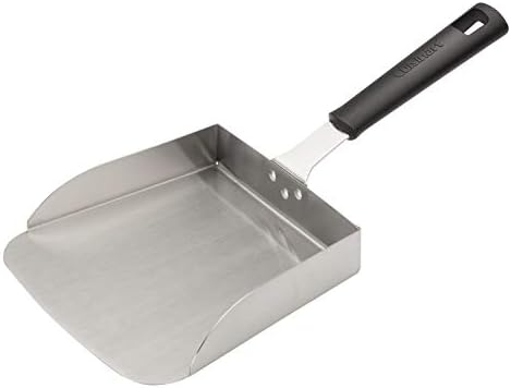 Cuisinart Griddle Food Mover - Extra-Large Stainless Steel Spatula for Rice, Vegetables and More, Perfect BBQ Tool, Cookouts, and Griddles, Large Scooper, 5-cup Capacity Food Scoop