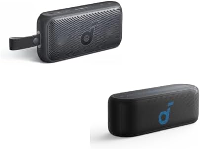 Soundcore Motion 300, Select 2S, Portable Bluetooth Speaker with 20W Stereo Sound, BassUp™ Technology, 16-Hour Playtime, Wireless Stereo Pairing, and IPX7 Waterproof