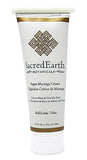 Vegan Massage Cream (8oz Tube) - Unscented, Water Dispersible, Nut Oil Free, Gluten Free and Contains Only Certified Organic Oils and Extracts.