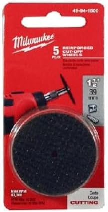 Milwaukee 49-94-1500 1-1/2" Reinforced Cut-Off Wheels
