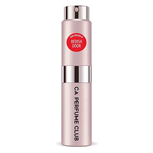 CA Perfume Impression of E. Arden Redish Door For Women Replica Version Fragrance Dupes Concentrated Long Lasting Eau de Parfum Spray Refillable Atomizer Bottle 0.27 Fl Oz/8ml-X1