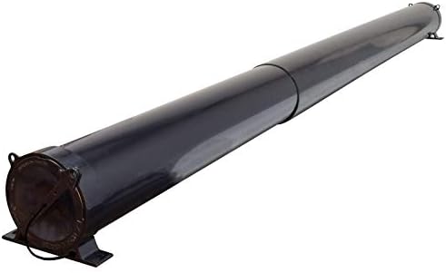 Valterra A04-5094BK RV Adjustable EZ Hose Carrier with Lockable Door Cap, Black