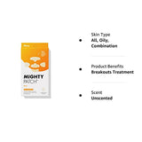 Mighty Patch™ Face Patch from Hero Cosmetics - XL Hydrocolloid Face Mask for Acne, 5 Large Pimple Patches for Zit Breakouts on Nose, Chin, Forehead & Cheeks - Vegan-Friendly (1 Count)