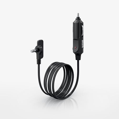 Shark FlexBreeze Fan On-the-go 12V Car Charger, FA20XCAR, Black