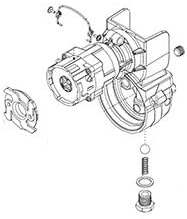 Milwaukee 44-70-0112 Pump Body/Gearcase Assembly