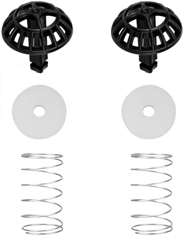 Coffee Machine Brew Basket Bottom Spring Loaded Stopper Kits Replacement for Cuisinart Coffee Makers, Coffee Maker Parts Fit for Cuisinart DCC-1200, DCC-1200BCH, DCC-1200BW Brew Basket,2Pack