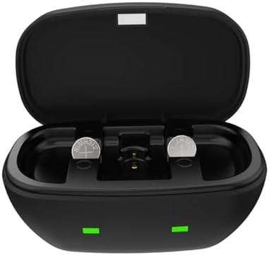 Rechargeable Hearing Aid Batteries and Charger for 312 Hearing Aid Amplifiers, Battery Chargers with 2 Pack Button Rechargeable Batteries (Charger + 2 Pack 312 Batteries)