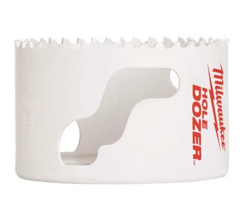 Milwaukee Electric Tool 49-56-0193 Bi-Metal Hole Saw, 3-1/2"