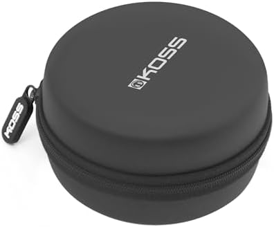 Koss Porta Pro Official Hard Carry Case, Hard Shell Construction, Designed Specifically for Porta Pro, Black