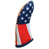 HUUUGE Drive! Trump 460cc Driver Golf Club Headcover - Easy On/Off, Made in USA by BeeJos - Golf Gift Accessory for 2024!