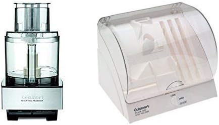 Cuisinart DFP-14BCNY 14-Cup Food Processor, Brushed Stainless Steel and Cuisinart BDH-2 Blade and Disc Holder Bundle