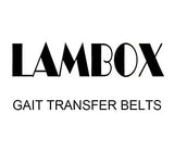 LAMBOX Gait Belt-Walking Transfer Belt with Belt Loop Holder for Seniors,Caregiver, Nurse, Therapist,etc.