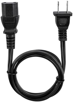 Pressure Power Cord Compatible with Crock-Pot 4 & 8 Quart Express Multicooker SCCPPC400-V1 & SCCPPC800-V1,3ft Power Cord Cable Replacement for Instant Pot,Rice Cooker,2 Pin /2 Prongs