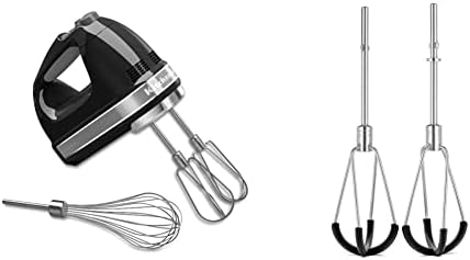 KitchenAid 7-Speed Hand Mixer (KHM7210) Bundle with Flex Edge Beater Accessory