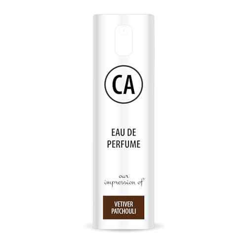CA Perfume Impression of Vetiver Patchouli For Women & Men Eau de Parfum Spray Atomizer Bottle 0.33 Fl Oz-X1
