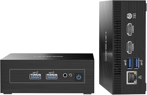 AIR11SE Mini PC Computer with Win 11, 6GB RAM LPDDR4 128GB M.2 SSD, up to 512GB, Versatile Mini NUC Computer with Intel Celeron N4000, Home/Office Mini Desktop Computer, WiFi5/BT4.2/HDMI