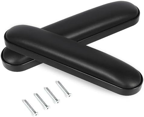 Wheelchair Armrest Pads - Premium Comfort Foam Cushions Universal Fit for Drive/Invacare/Medline Wheelchair Parts, Lightweight Wheelchair Accessories & Replacement Parts (Easy Installation)