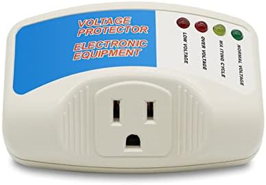 BSEED Surge Protector Home Appliance,Single Outlet Power Voltage Protector,Voltage Brownout Outlet Surge Refrigerator 1440 Watts,Voltage Brownout Plug Outlet, 1875W, 120V, 15A(1 Pack)