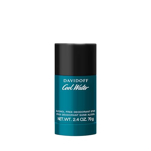 Davidoff Cool Water Men's Deodorant Stick – With Notes of Coriander, Mint, Lavender & Amber – 2.5 fl oz.