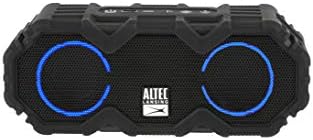 Altec Lansing LifeJacket Mini - Waterproof Bluetooth Speaker with Lights, Portable Wireless Speaker for Pool, Beach, Hiking, Sports, Camping, 16 Hour Playtime, Floats in Water