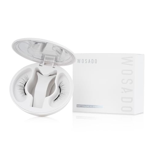 Magnetic Eyelashes with Applicator Kit, No.1 Silky Black II, Reusable Magnetic Lashes without Eyeliner, Glue-free False Lashes, Waterproof, Lightweight, Suit for Natural Makeup