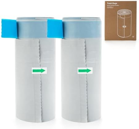 Neakasa Replaced Waste Bags-2 Rolls, Cat Litter Waste Receptacles Bags for M1 Open-Top Self-Cleaning Cat Litter Box