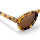 Peepers by PeeperSpecs Women's Beverly Shores Polarized Sunglasses Round, Tokyo Tortoise, No Correction