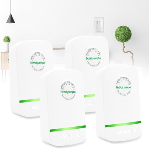 Stop Watt Energy Saving Device Power Saver Electricity Saving Device Save Electricity Stopwatt Energy Saving Device Electricity Saving Box US Plug 110V 30KW 4Pack