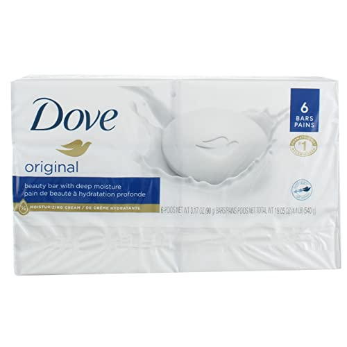 Dove Beauty Bar - White - 3.17 oz - 6 ct