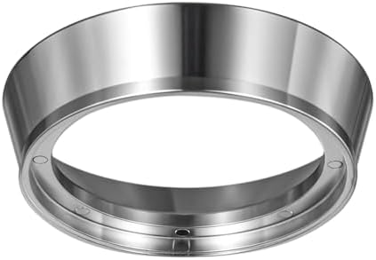 54mm Magnetic Dosing Funnel V2, MATOW Stainless Steel Espresso Dosing Ring with 8 Magnets Compatible with Breville 54mm Portafilter