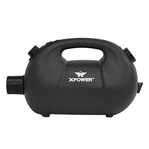 XPOWER F-18B ULV Cold Fogger, Mist Blower, and Sprayer, Huge 39+ Feet Spray Distance, 1.6 L Tank Capacity, High Performance Motor, Energy Efficient, Rechargeable Battery